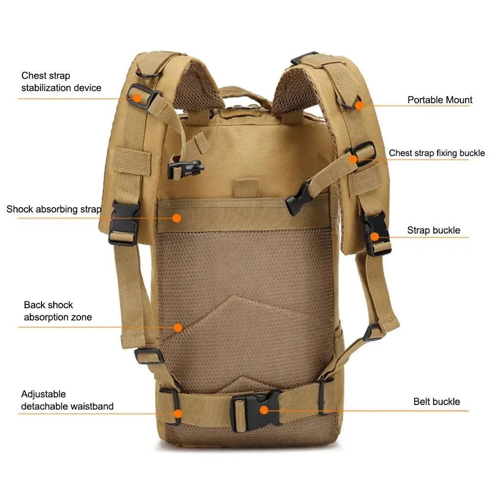 Morral tactico 25L 758-11