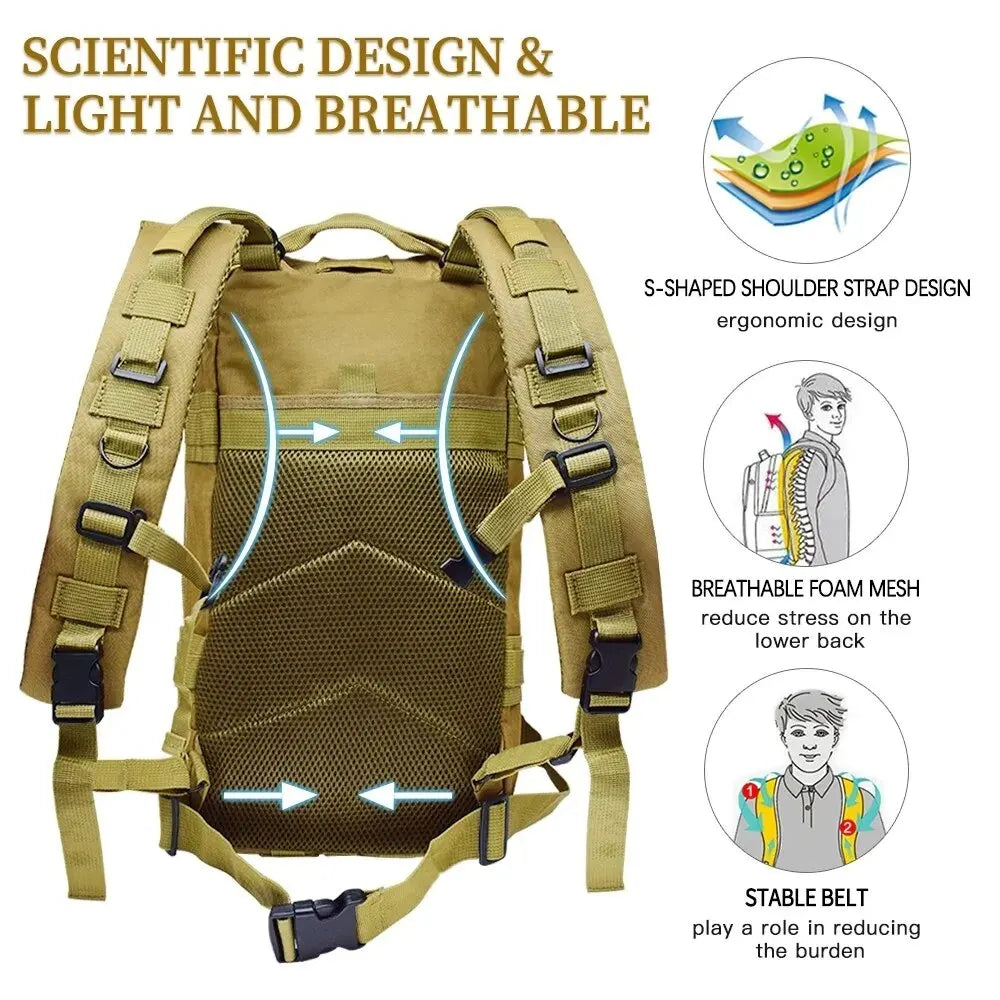 Morral tactico 25L 758-11
