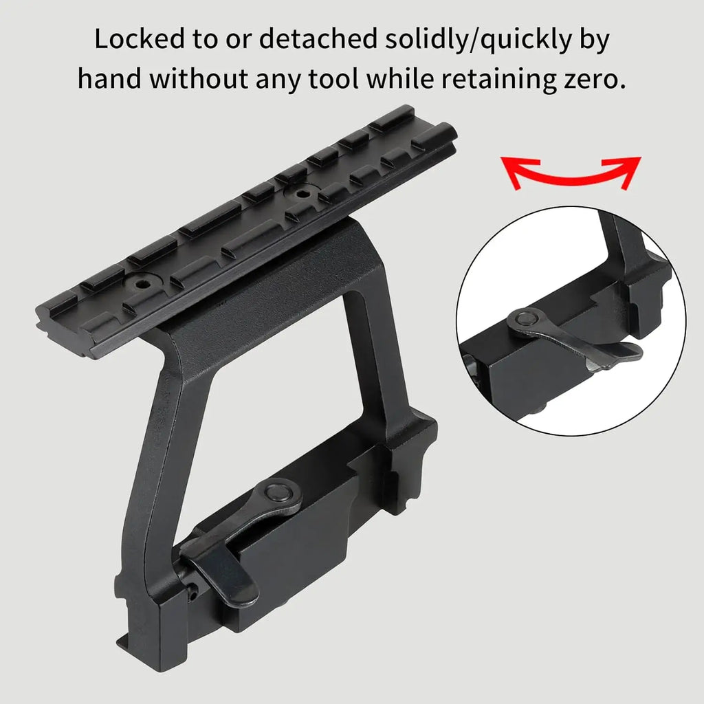 Riel Para AK47 13cm