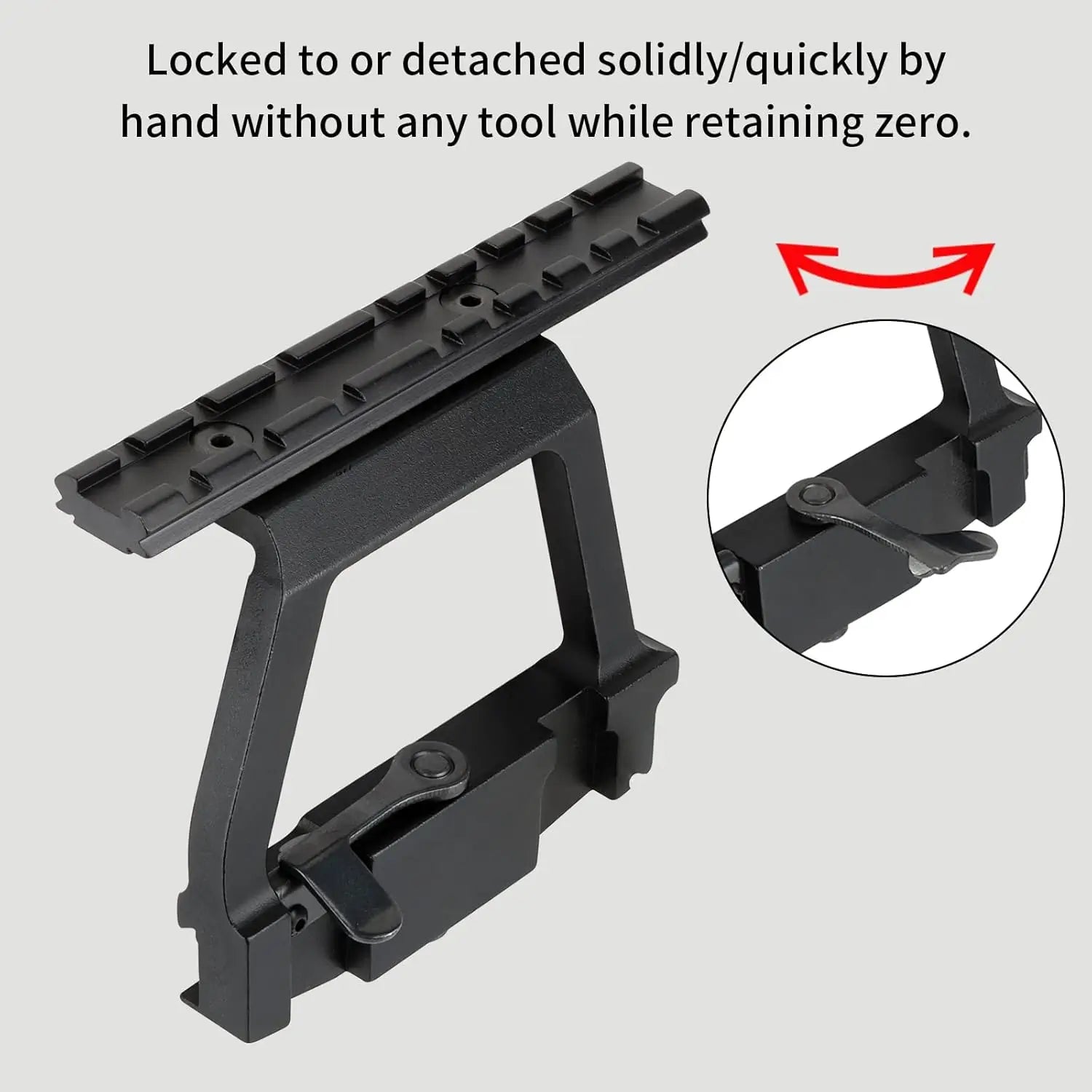 Riel Para AK47 13cm