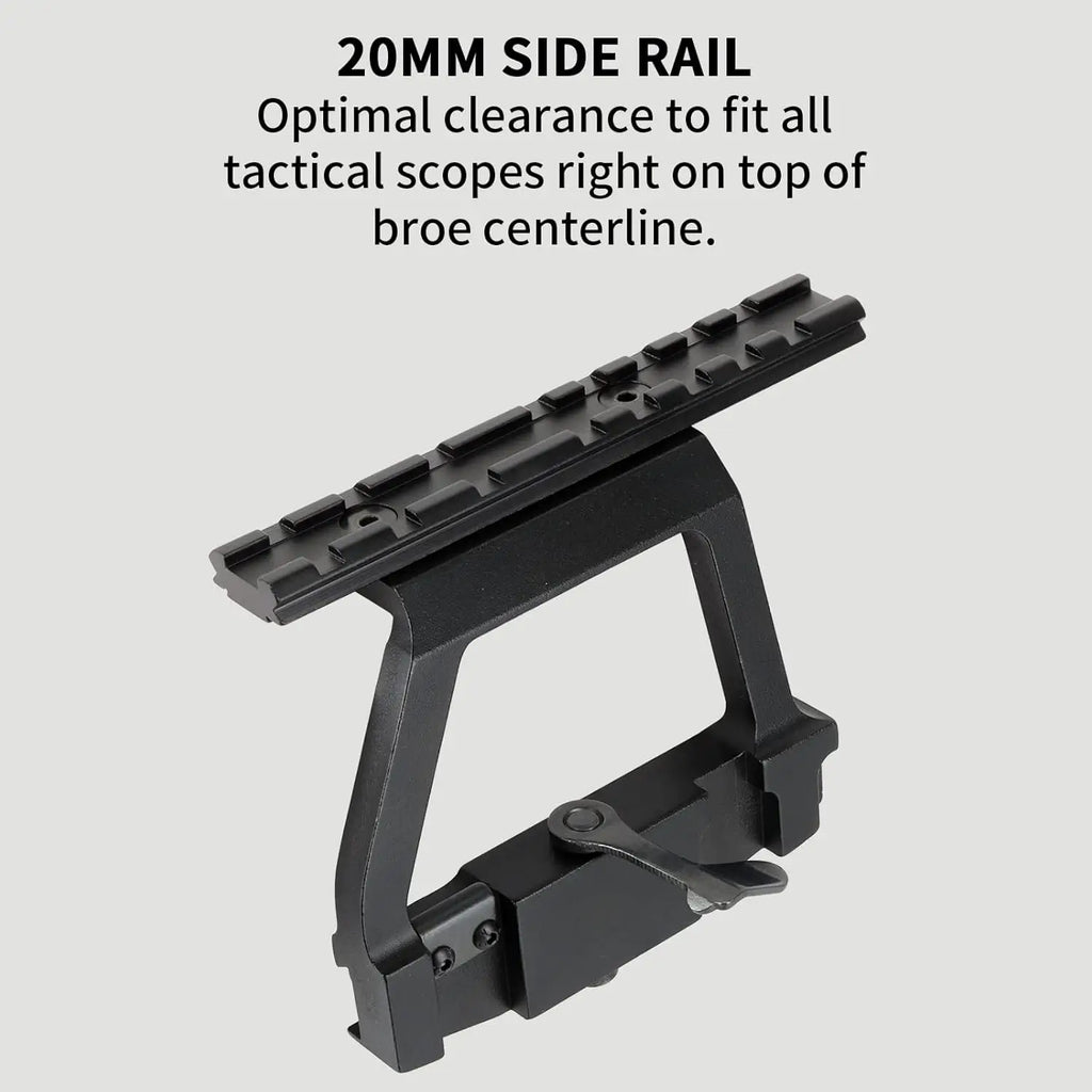 Riel Para AK47 13cm