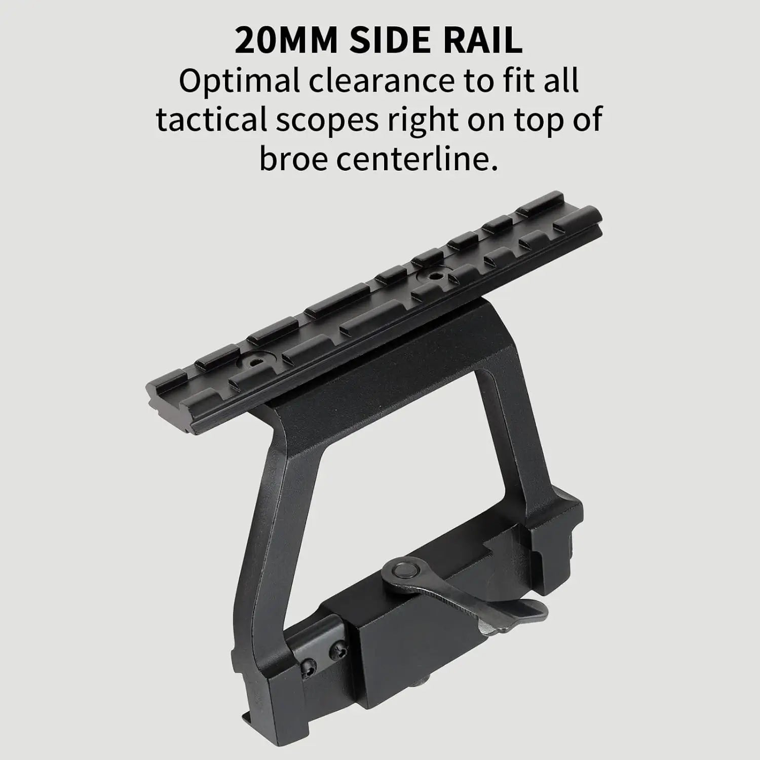 Riel Para AK47 13cm