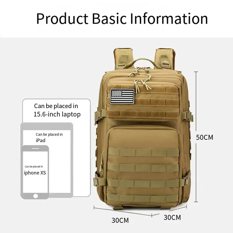MORRAL IMPORTADO 50L EG0633 Multicam