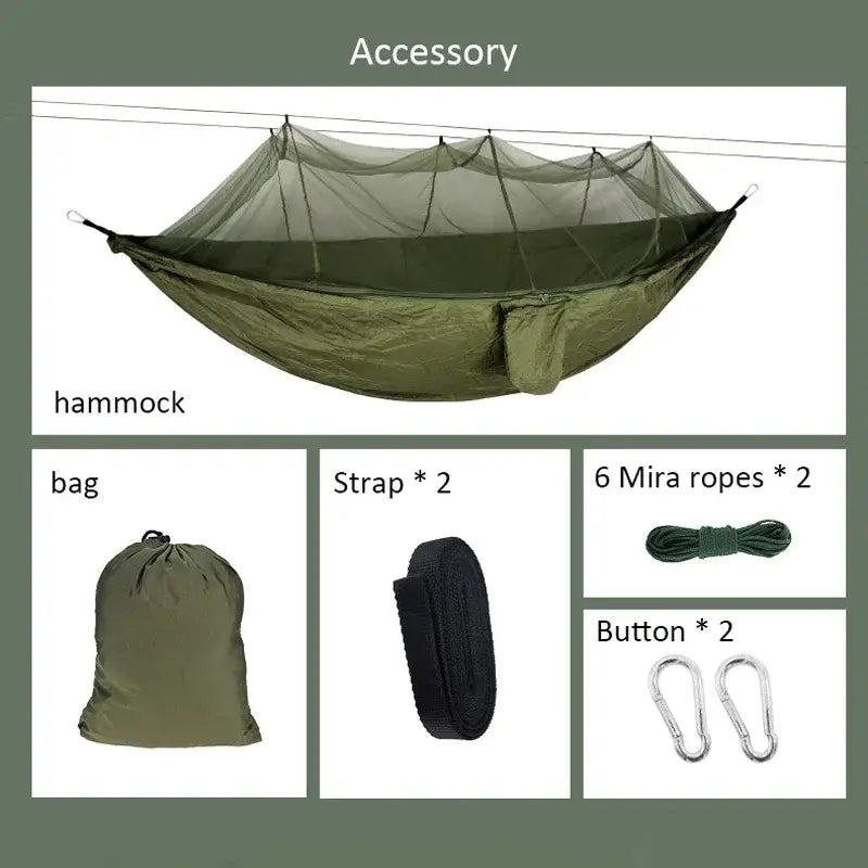 Hamaca Toldillo Verde