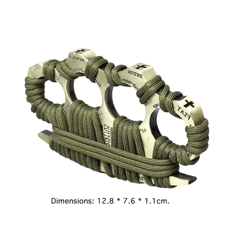 Manopla Estandar Cruz Con Eslinga Verde 25 mm