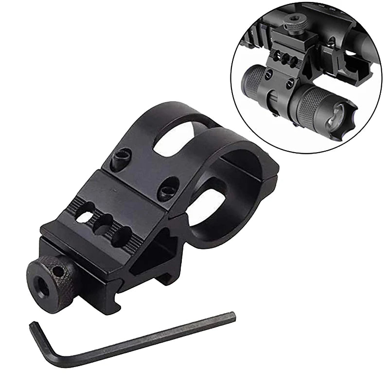 Montura lateral 25mm Linterna