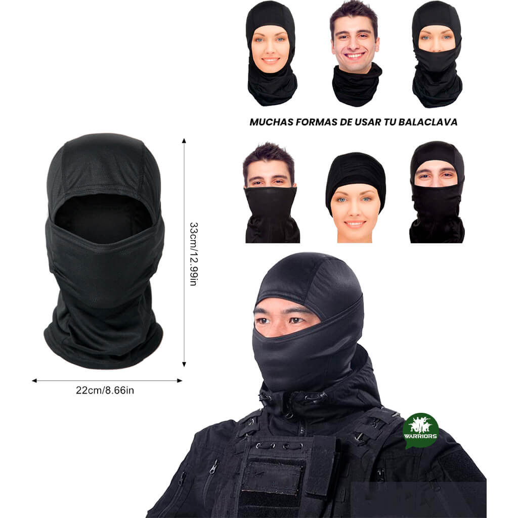 Balaclava Importada Microperforada