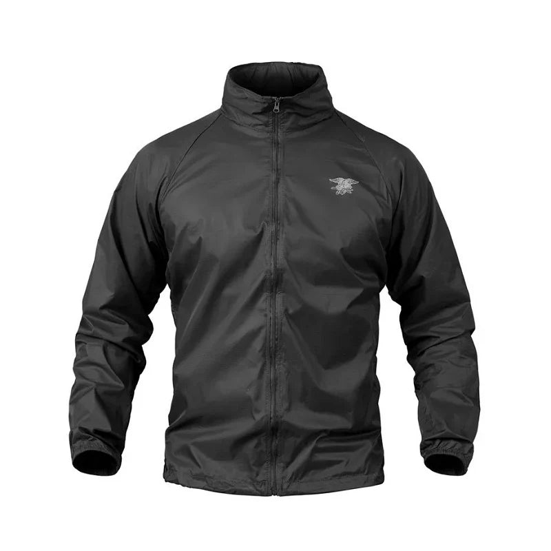 Chaqueta Rompe Viento Negro