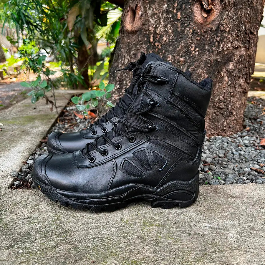 Bota Battes Caña Media Negro