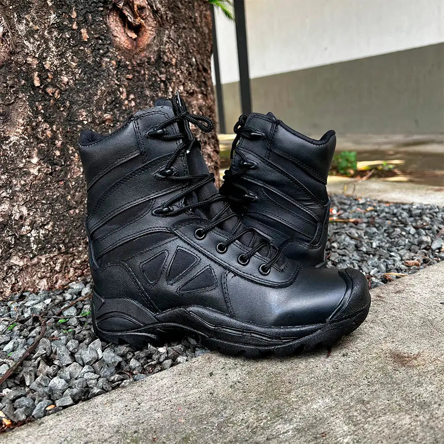 Bota Battes Caña Media Negro