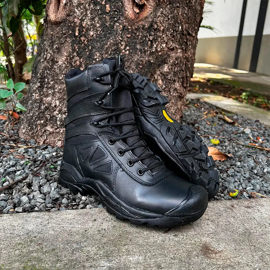 Bota Battes Caña Media Negro