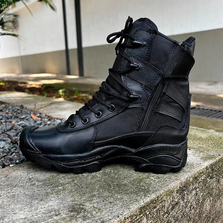 Bota Battes Caña Media Negro