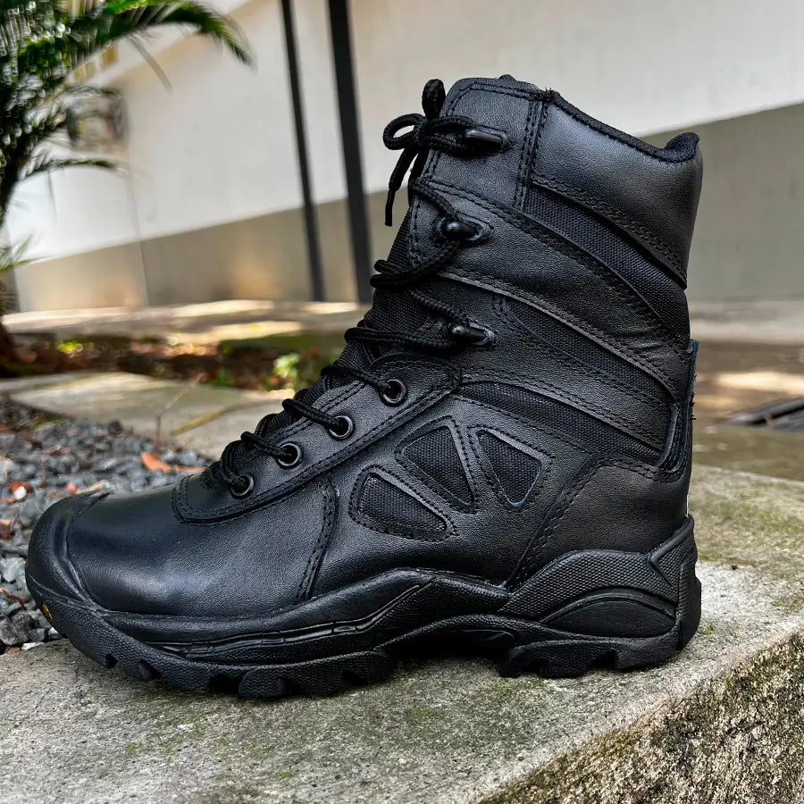 Bota Battes Caña Media Negro