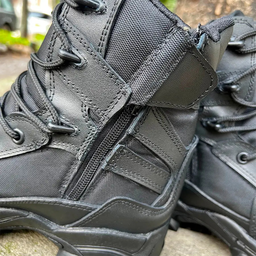 Bota Battes Caña Media Negro