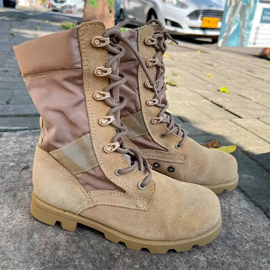 Bota Lona Jungla Caña Alta Arena