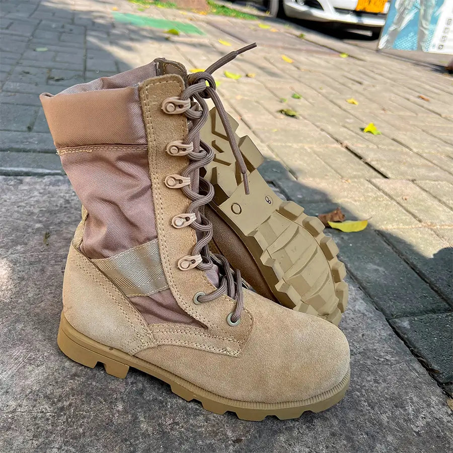 Bota Lona Jungla Caña Alta Arena