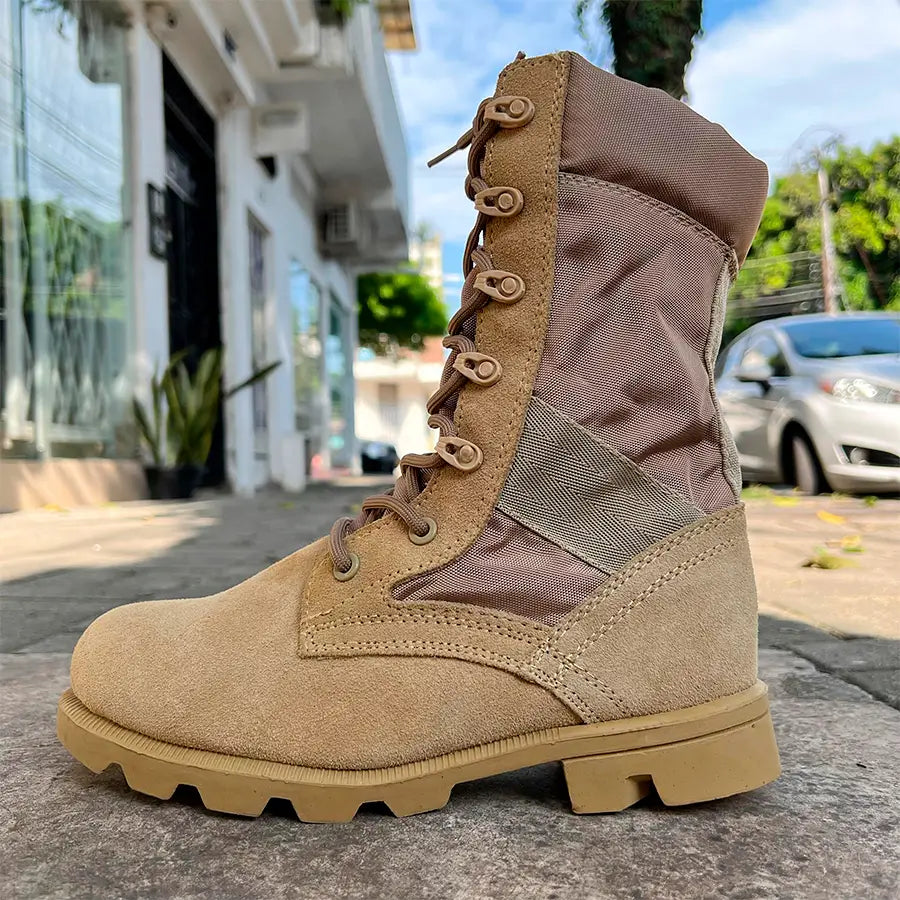 Bota Lona Jungla Caña Alta Arena