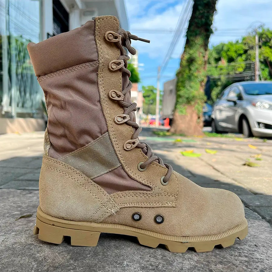 Bota Lona Jungla Caña Alta Arena