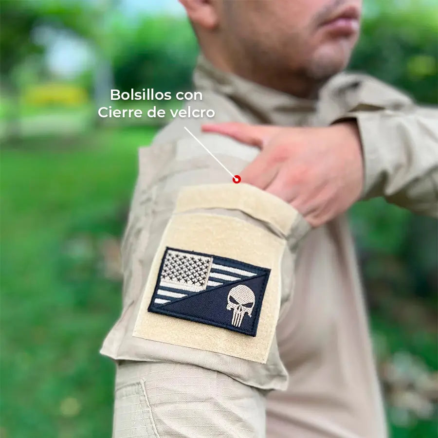 Buzo Tactico Combat Beige