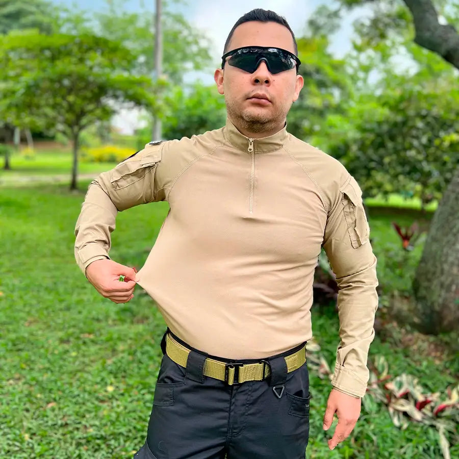Buzo Tactico Combat Beige