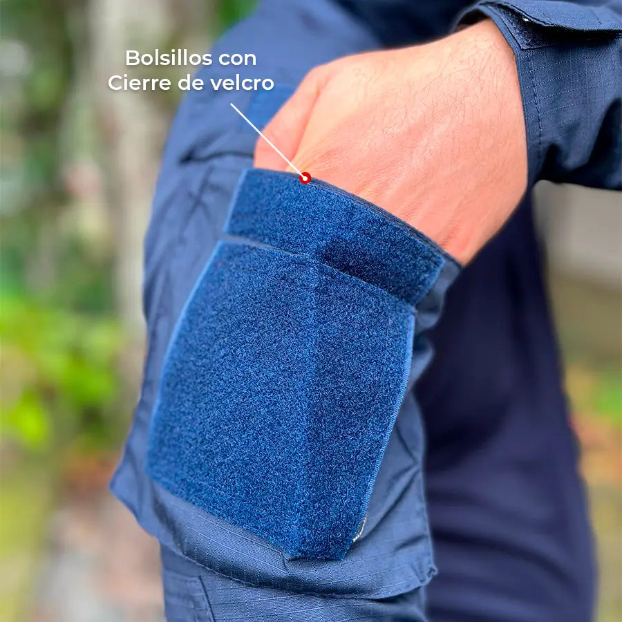 Buzo Tactico Combat Azul