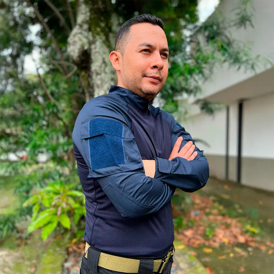 Buzo Tactico Combat Azul
