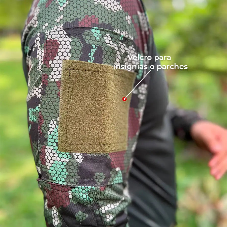 Buzo Tactico Licrado Camaleon