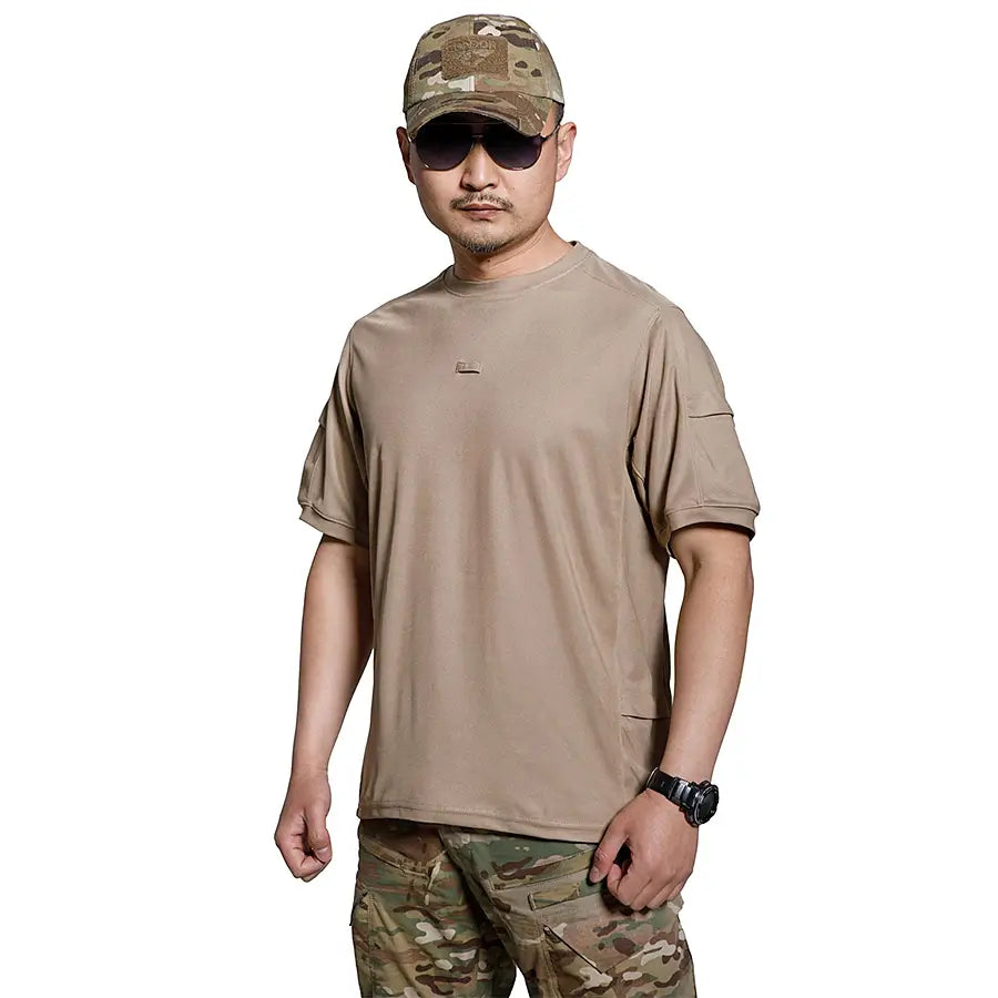 Camiseta Tactica EG0730 Kaki