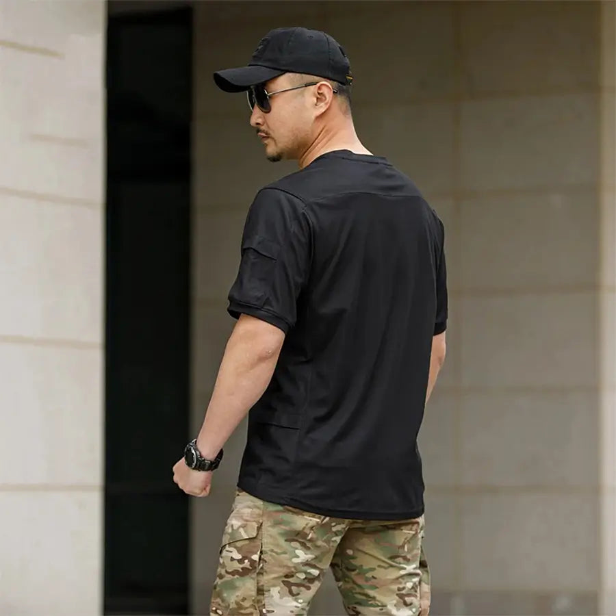 Camiseta Tactica EG0730 Negro