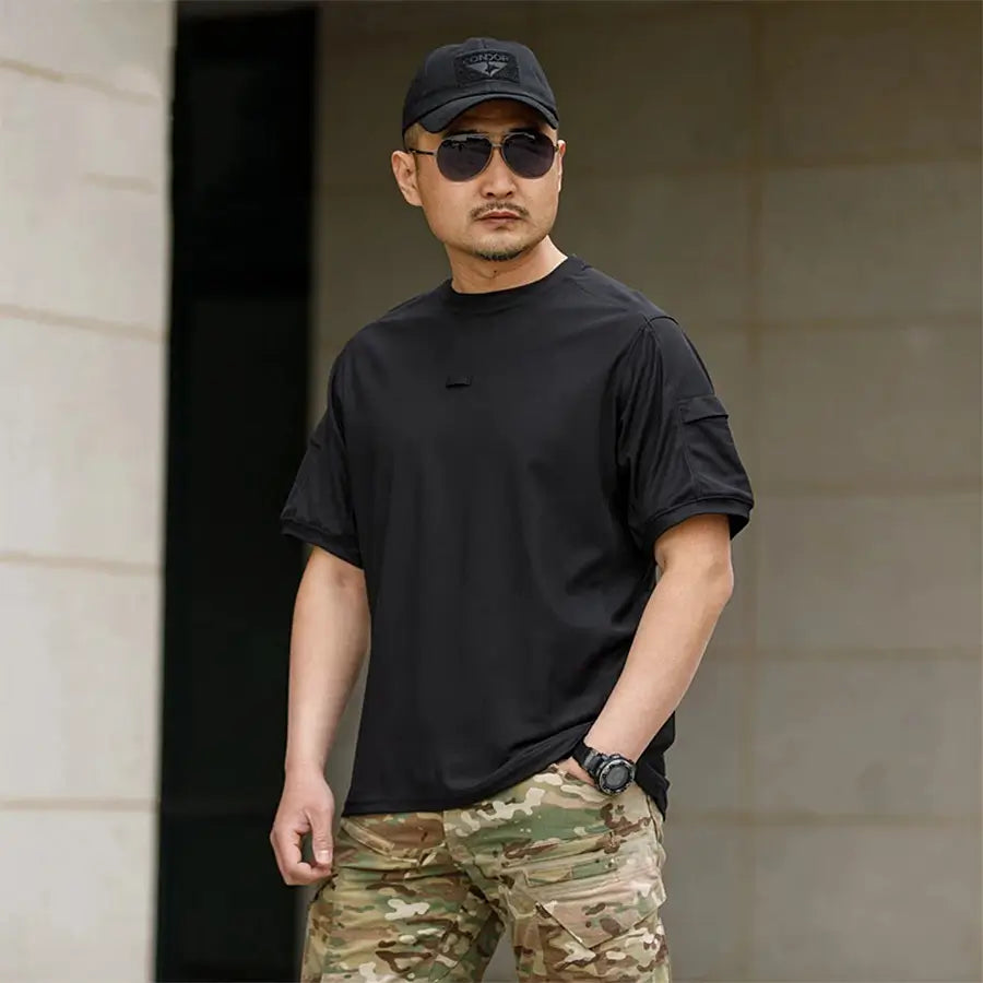 Camiseta Tactica EG0730 Negro