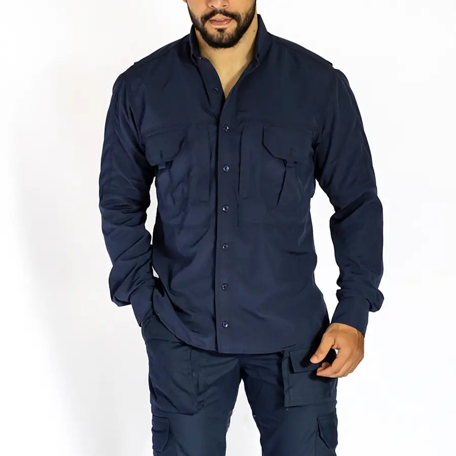 Camisa Presidencial Azul