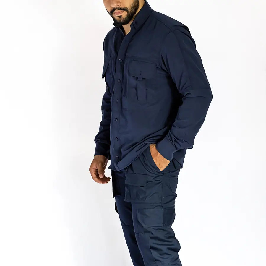 Camisa Presidencial Azul