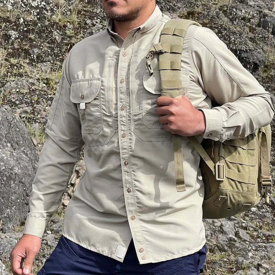 Camisa Presidencial Beige