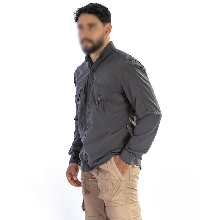 Camisa Presidencial Gris
