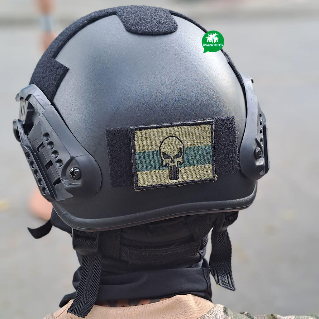 Casco Tactico Asalto Rapido ACH Corto Negro