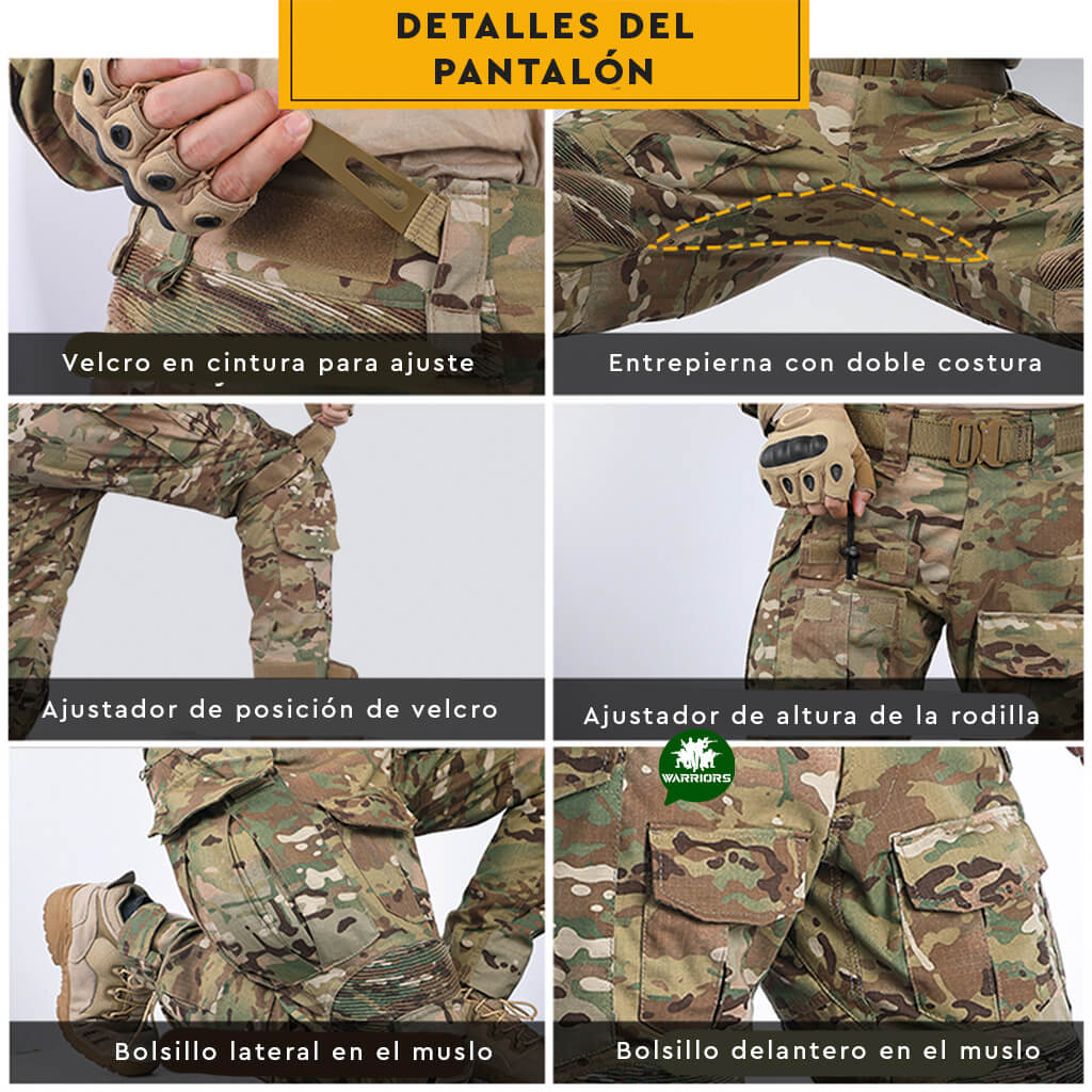 Conjunto Tactico Multicam Uniforme