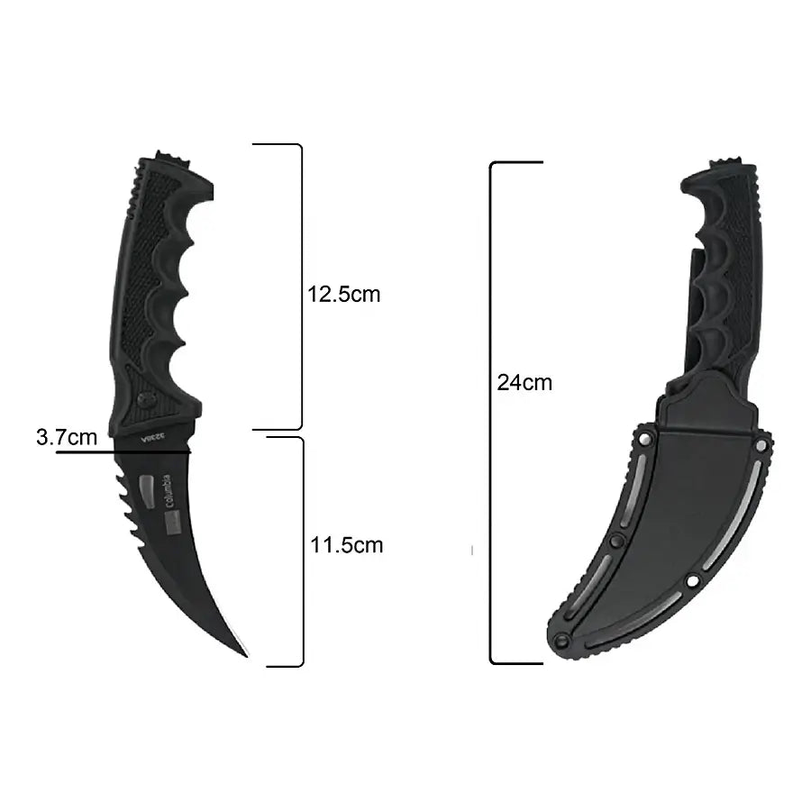 Cuchillo 3238A Karambit Supervivencia