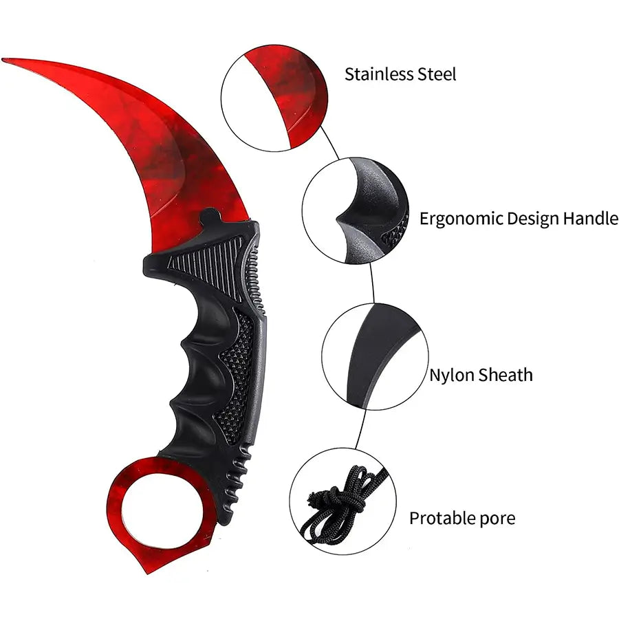 Cuchillo Karambit Filo Combate