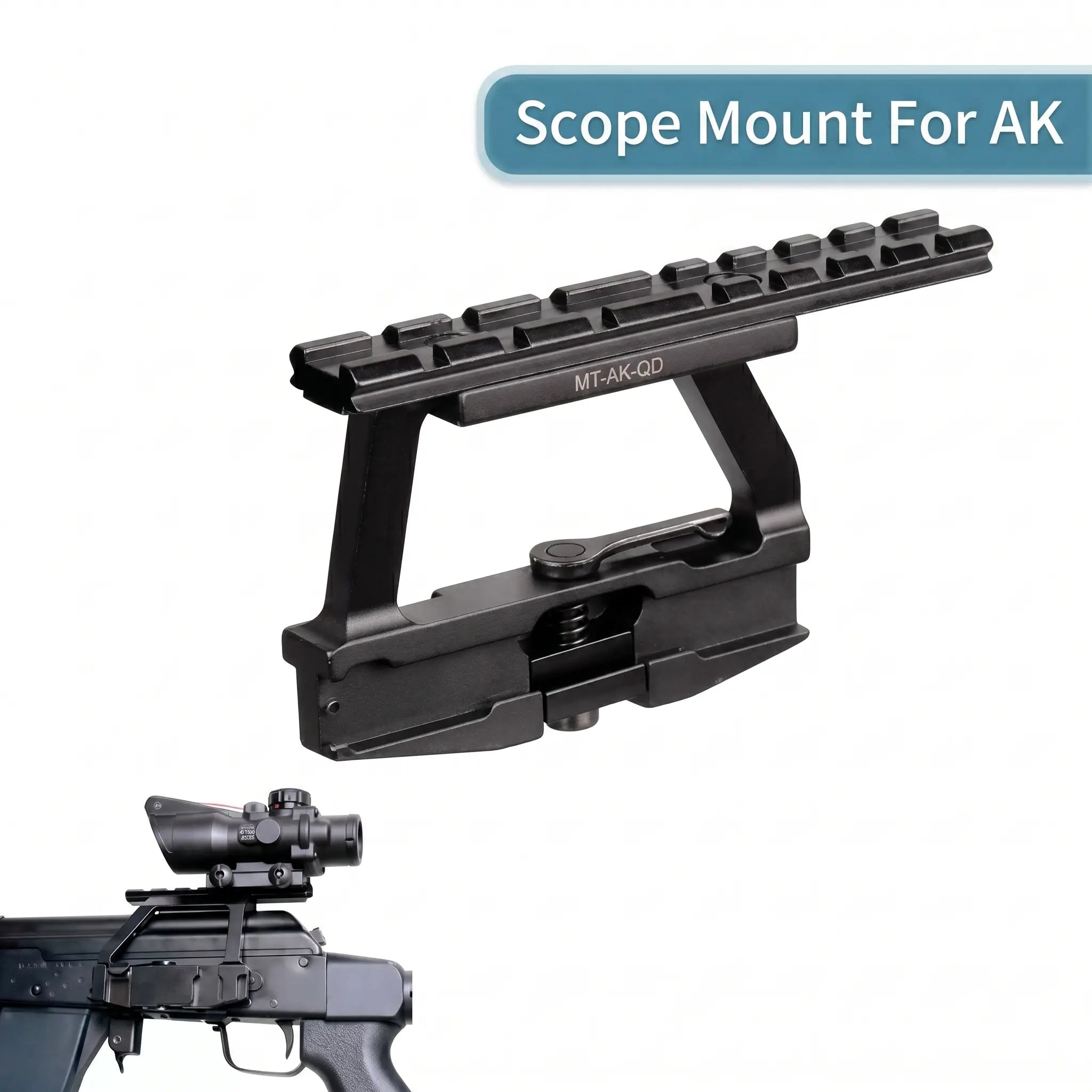 Riel Para AK47 13cm