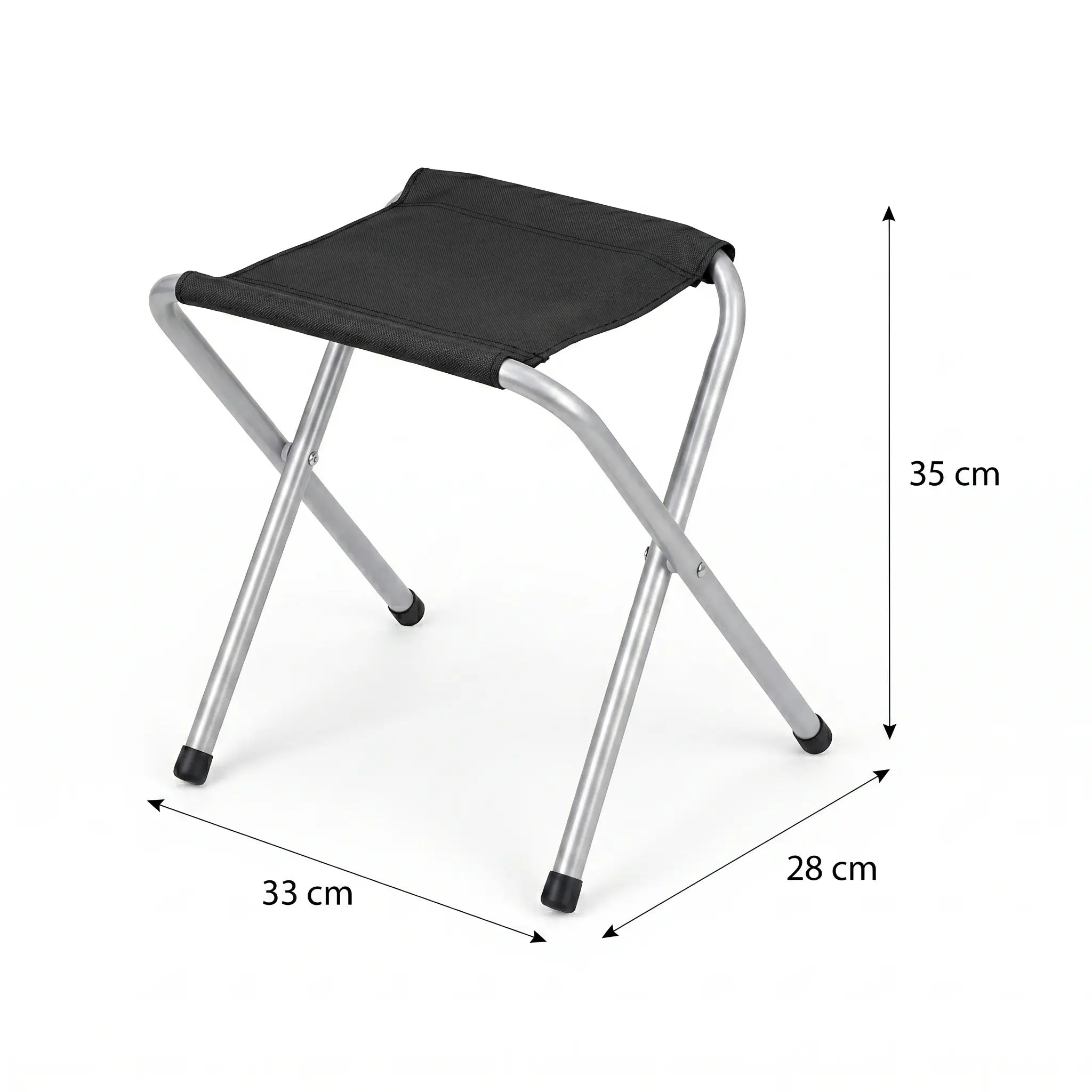 Silla Plegable Negro DH586 (M22)