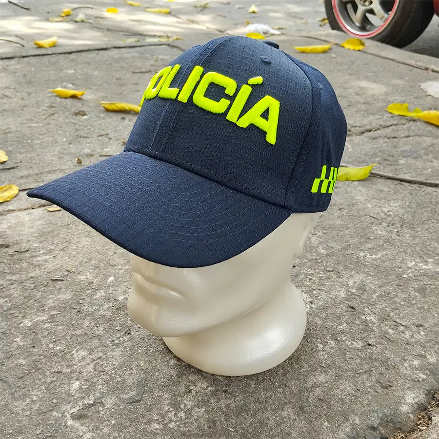 Gorra Beisbolera POLICIA Azul