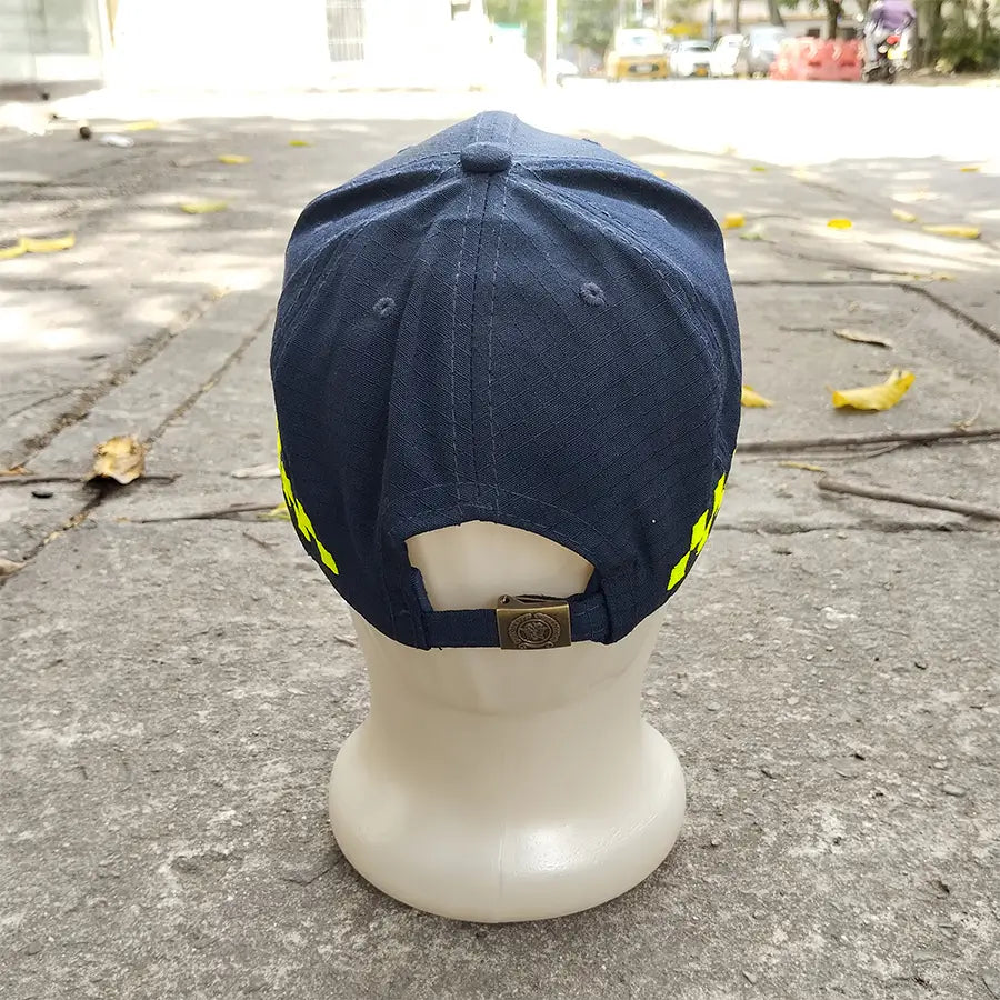 Gorra Beisbolera POLICIA Azul