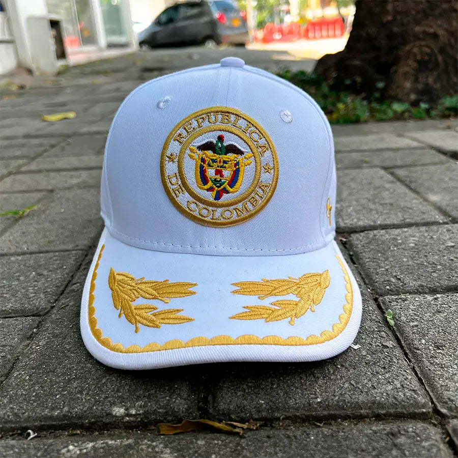 Gorra Republica de Colombia 2.0 Blanca