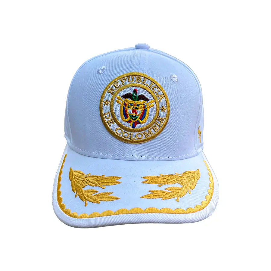 Gorra Republica de Colombia 2.0 Blanca