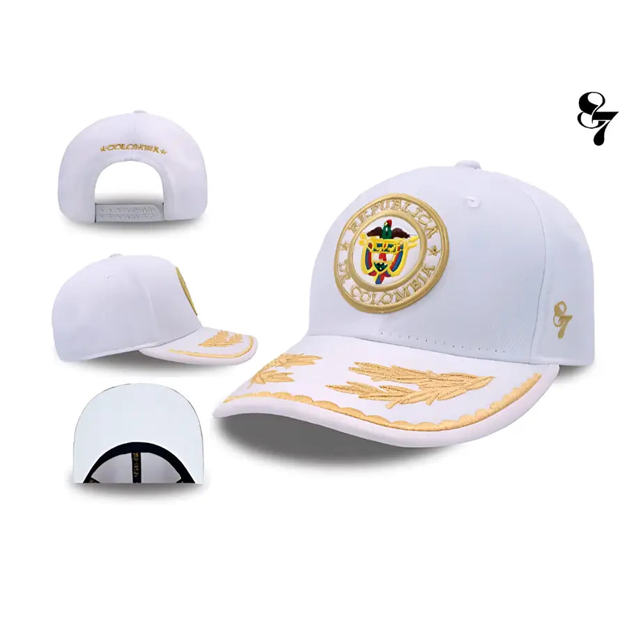 Gorra Republica de Colombia 2.0 Blanca