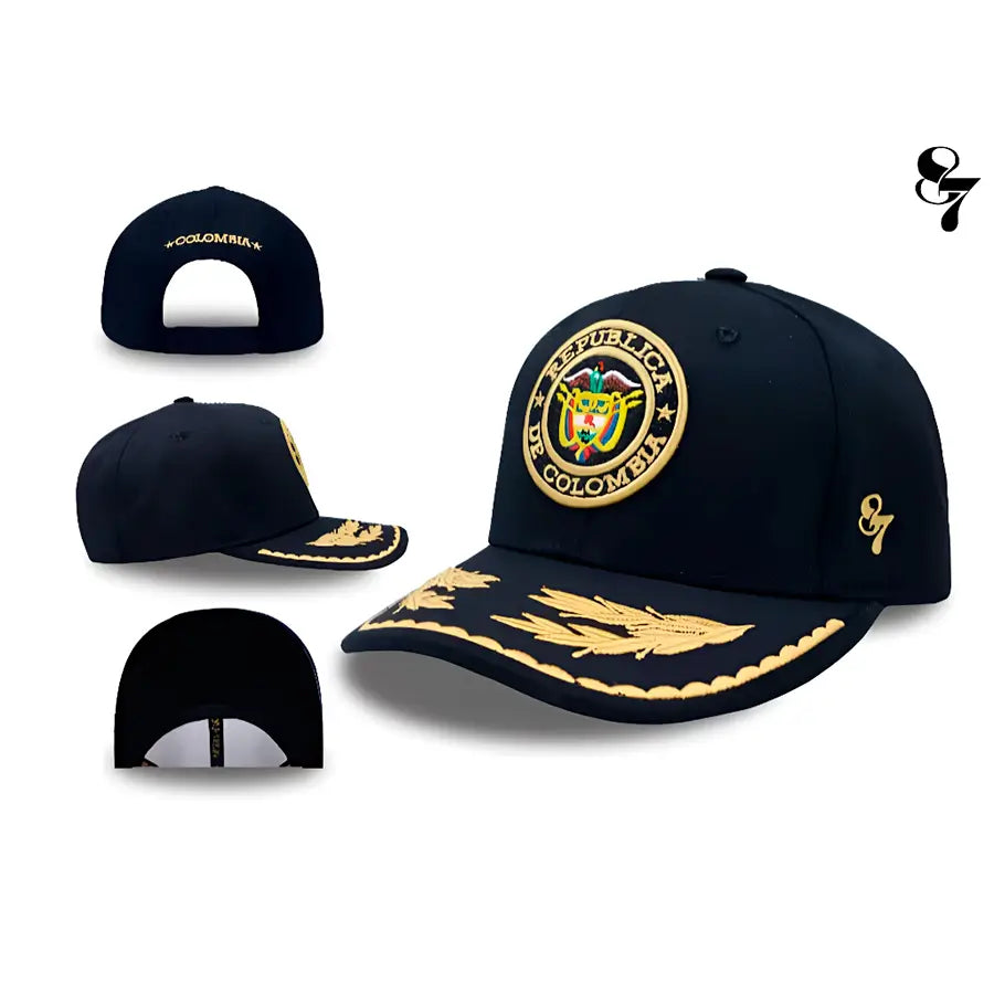 Gorra Republica de Colombia 2.0 Negro