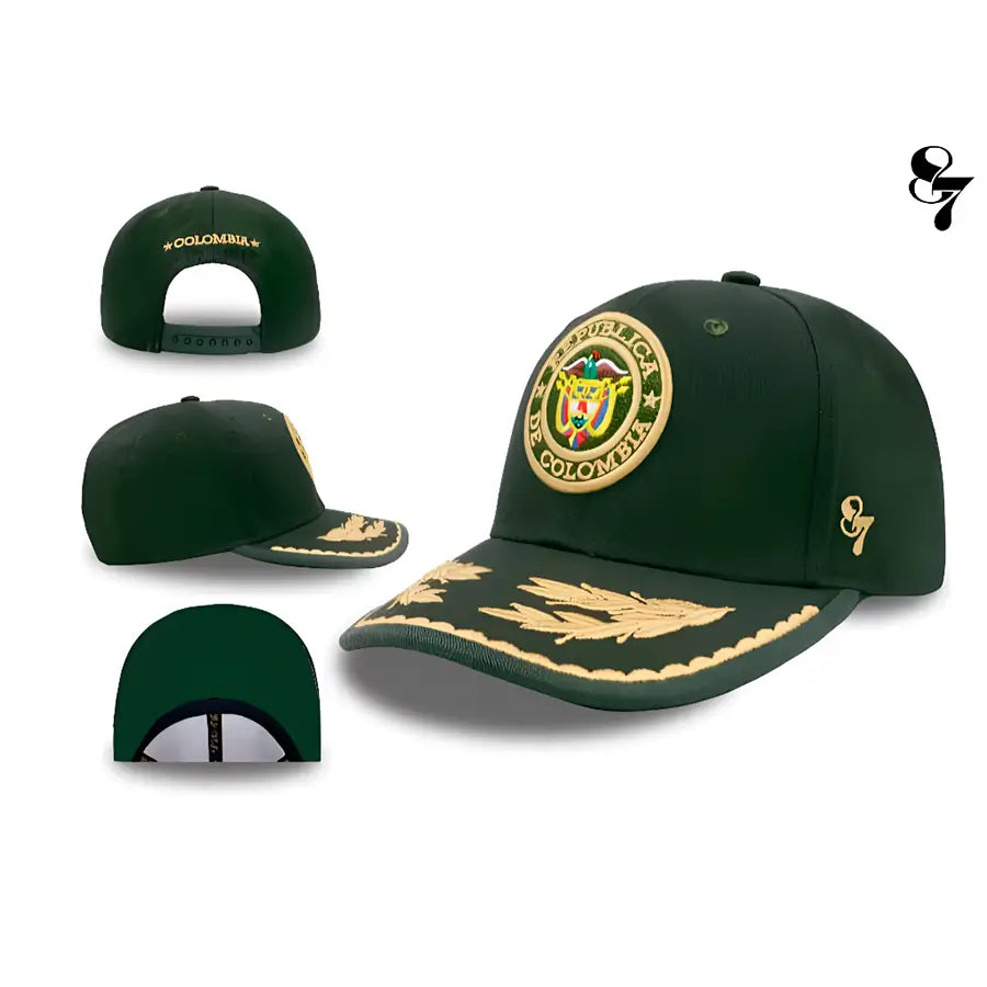 Gorra Republica de Colombia 2.0 Verde