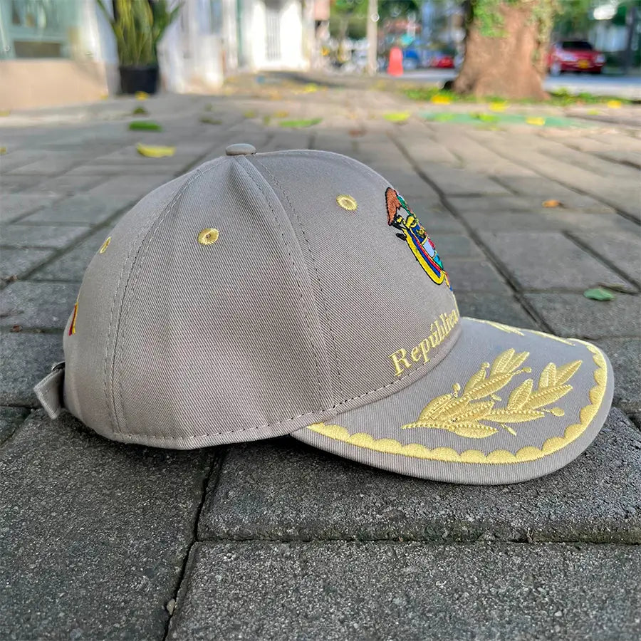 Gorra Republica de Colombia 1.0 Crema