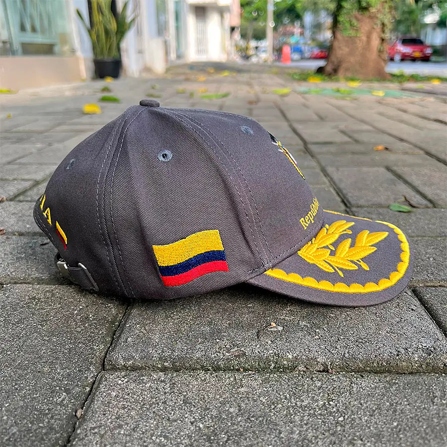 Gorra Republica de Colombia 1.0 Gris