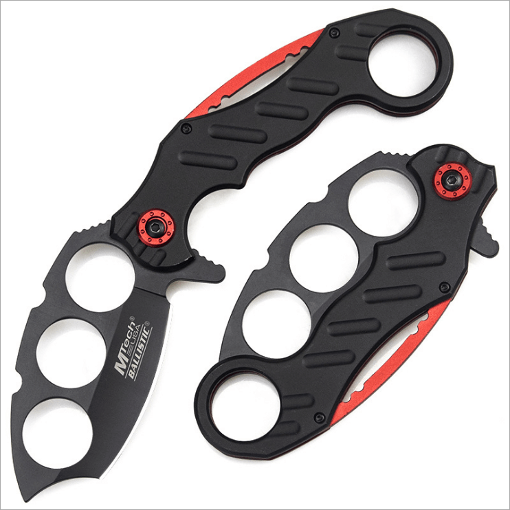 Navaja Manopla MT EV0432 Rojo
